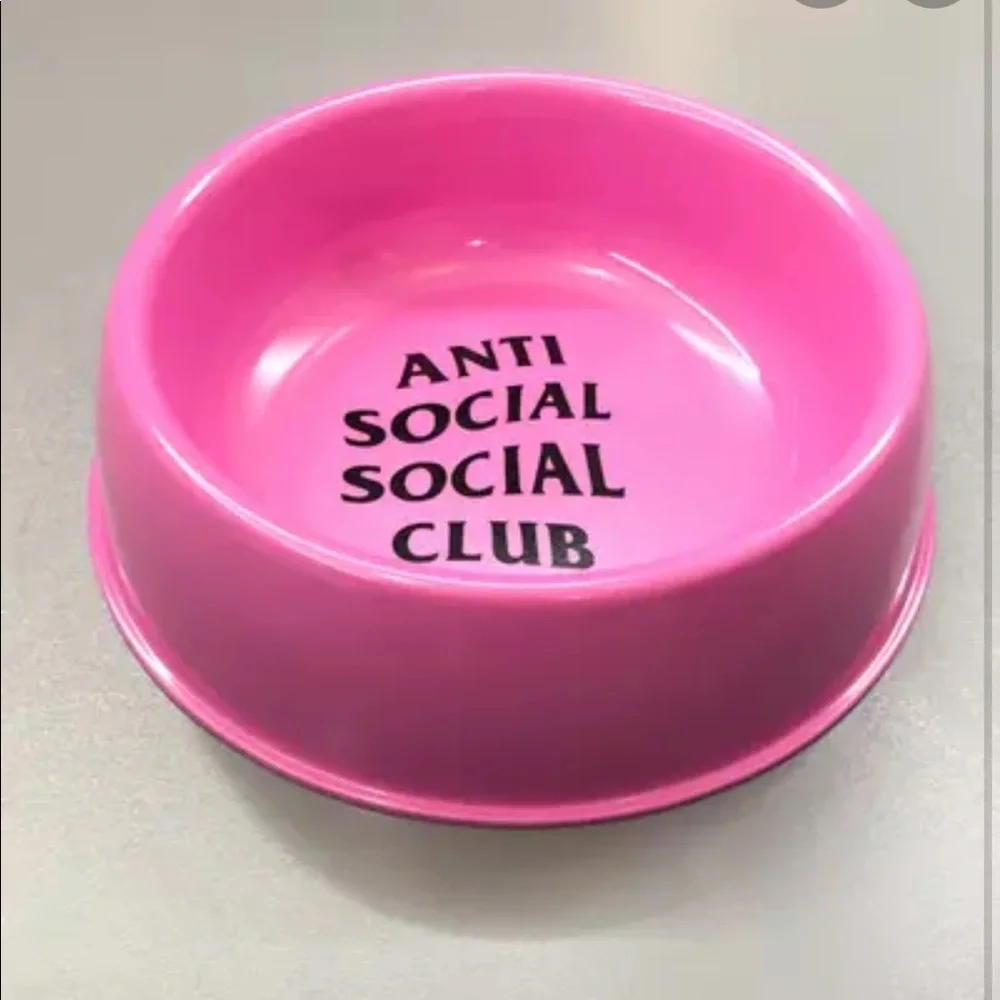 - 🔥2X HOST PICK🔥 NWT Anti Social Social Club Dog Bowl